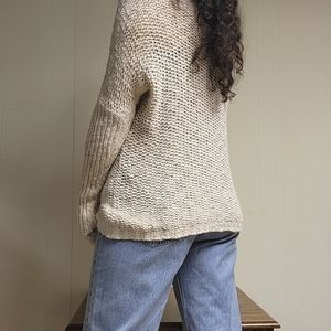 Roxy Cream Knit Sweater
